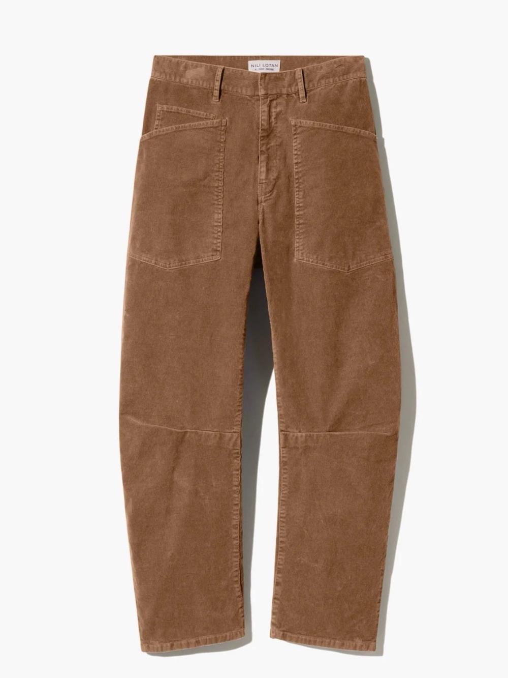Nili Lotan Brown Corduroy Pants